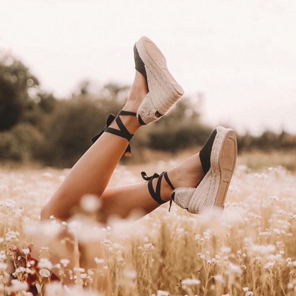 Castaner canvas espadrille wedges